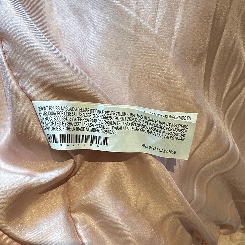 Forever 21 Pink Teddy Jacket with cinch waist - See pics for true pink color! - Picture 8 of 13